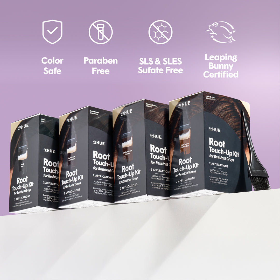 Root Touch-Up Kit for Resistant Grays