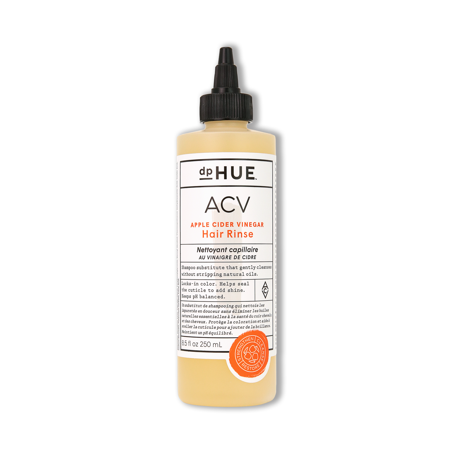 Apple Cider Vinegar Hair Rinse dpHUE