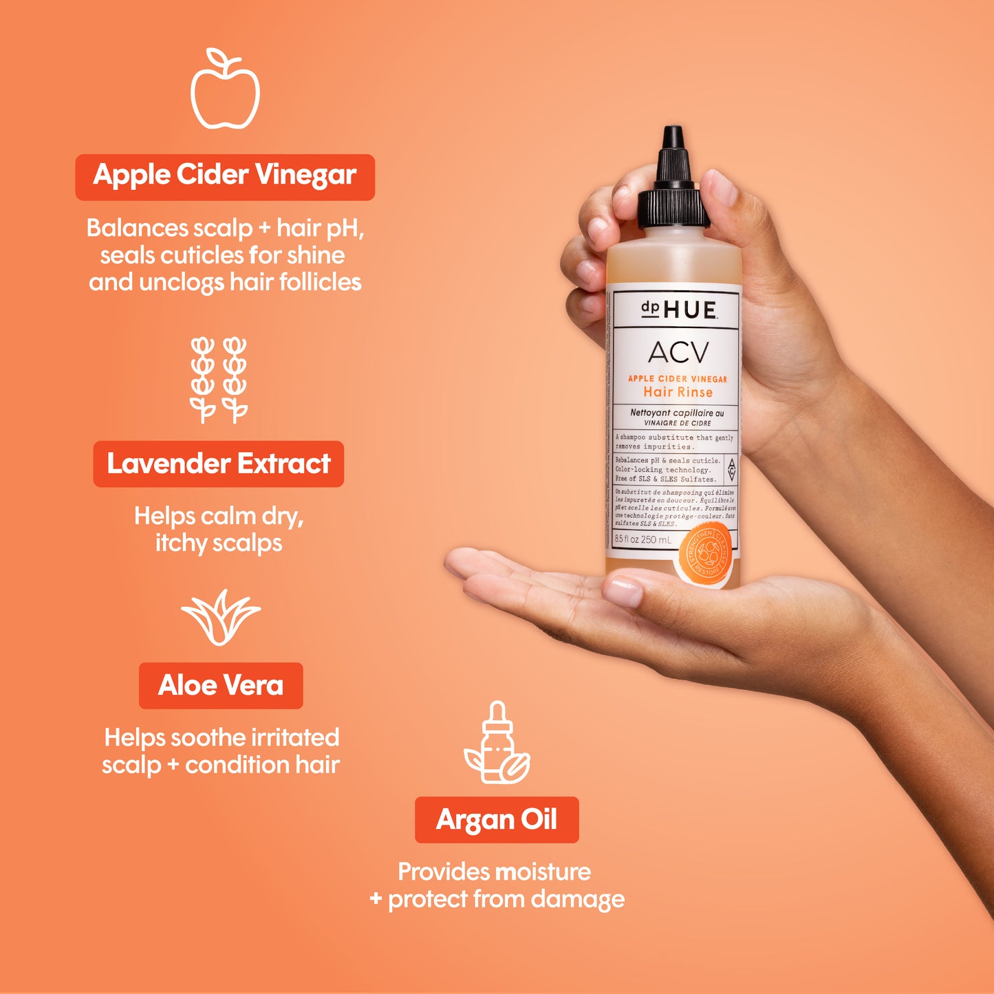 Apple Cider Vinegar Hair Rinse