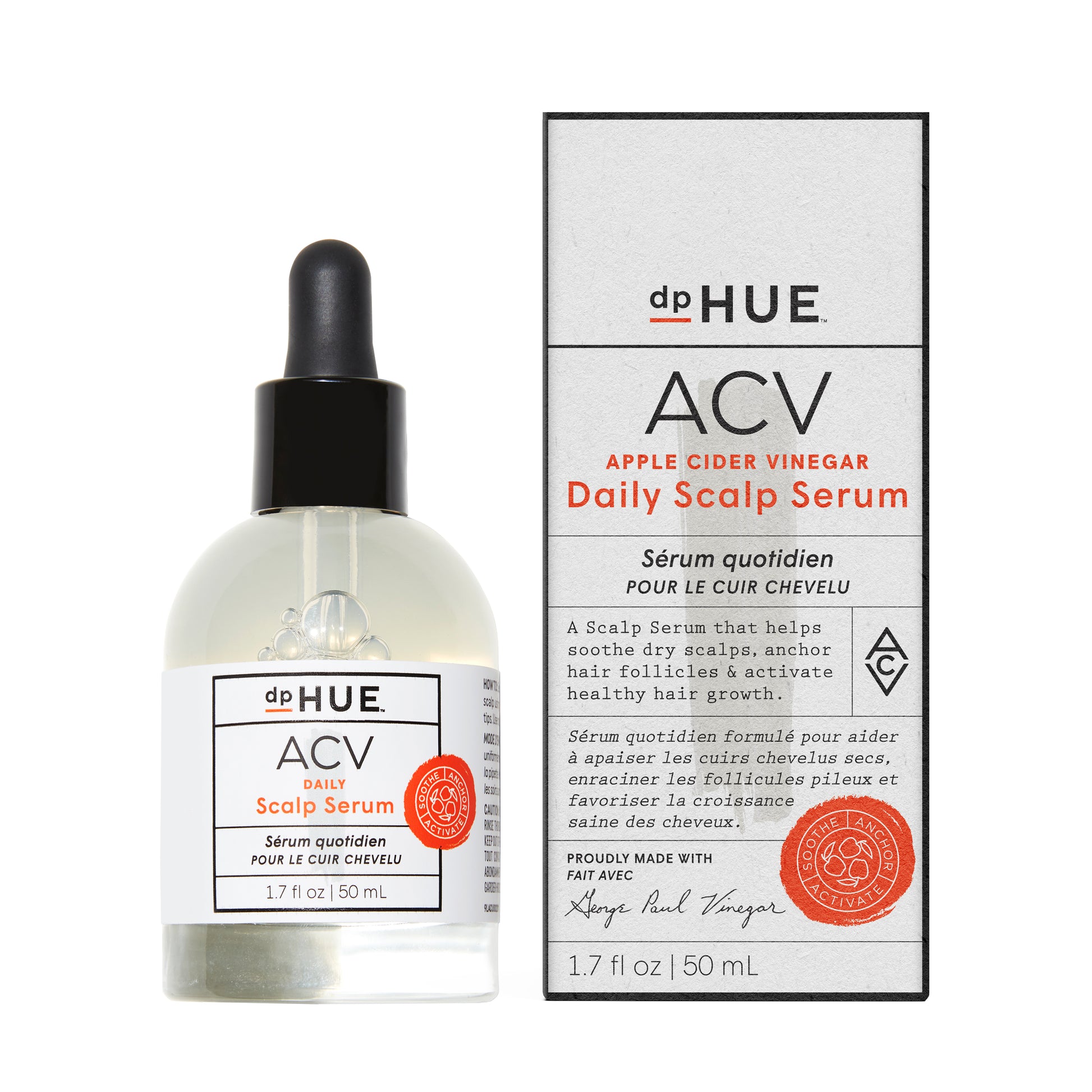 Apple Cider Vinegar Daily Scalp Serum | dpHUE