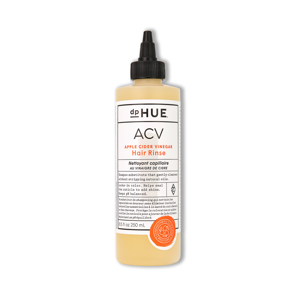 Apple Cider Vinegar Hair Rinse dpHUE